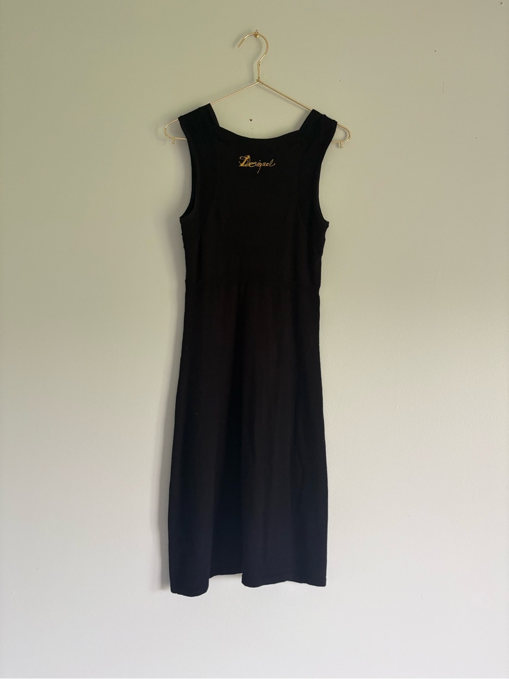 Desigual Mandala Y2K Knit Dress with sequins & embroidery - Picture 3 of 9
